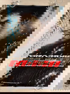 Mission Impossible 2 2000 Style B Original Double Sided DSS One Sheet 27x40 Movie Poster Tom Cruise: Mission: Impossible 2 (titled onscreen as Mission: Impossible II and abbreviated as M:I-2) is a 2000 action spy film directed by John Woo, and produced by and starring Tom Cruise. It is the sequel to
