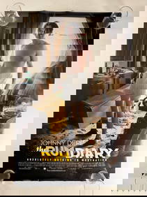 Rum Diary 2011 Original Double Sided DSS One Sheet 27x40 Movie Poster Johnny Depp (1 of 2)