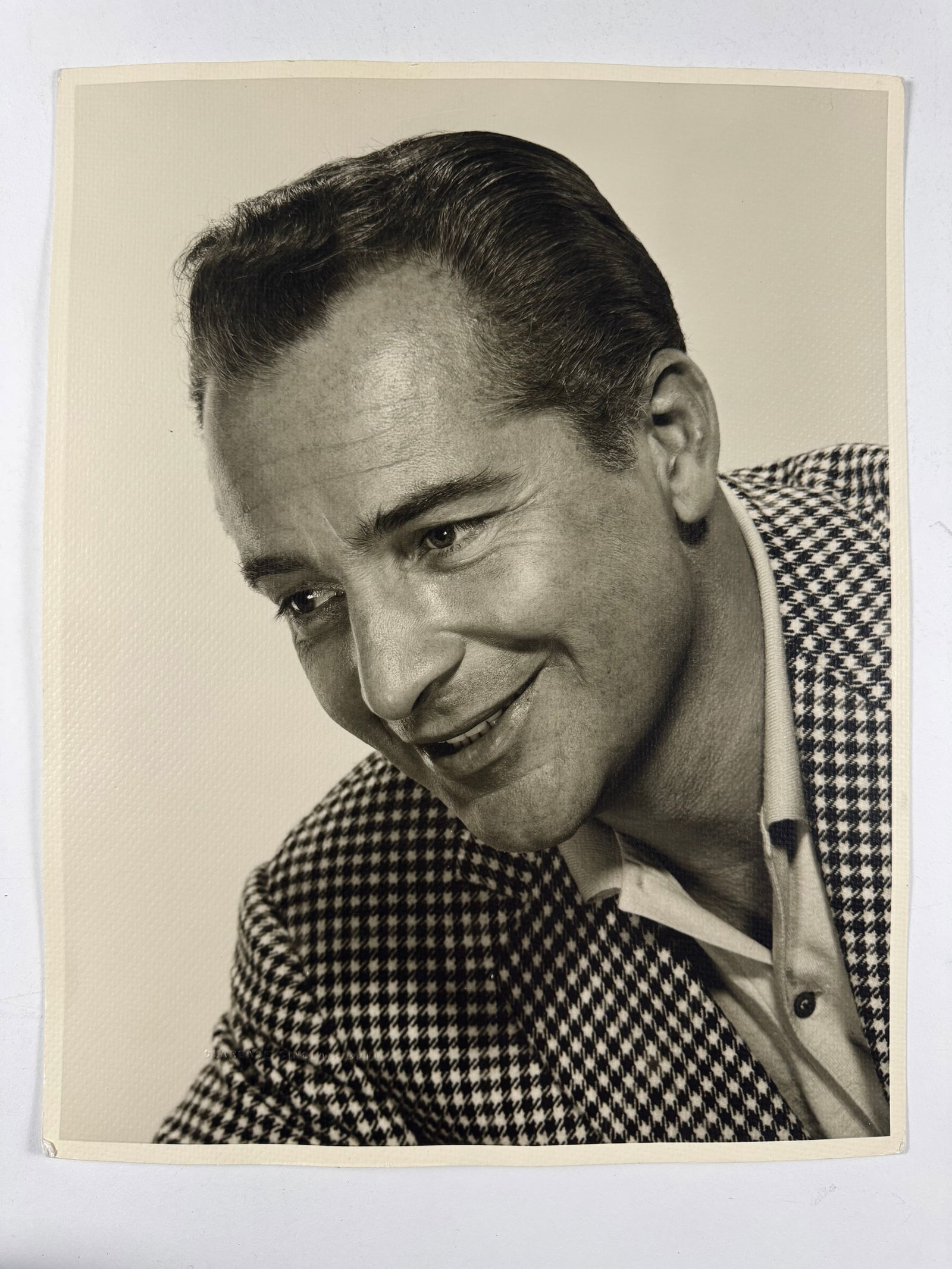 Rossana Brazzi by Clarence S Bull Stamped and Embossed 11x14: Rossano Brazzi (18 September 1916 – 24 December 1994) was an Italian actor, director and screenwriter. He was known for playing roles that typified the suave, romantic leading man archetype, both in