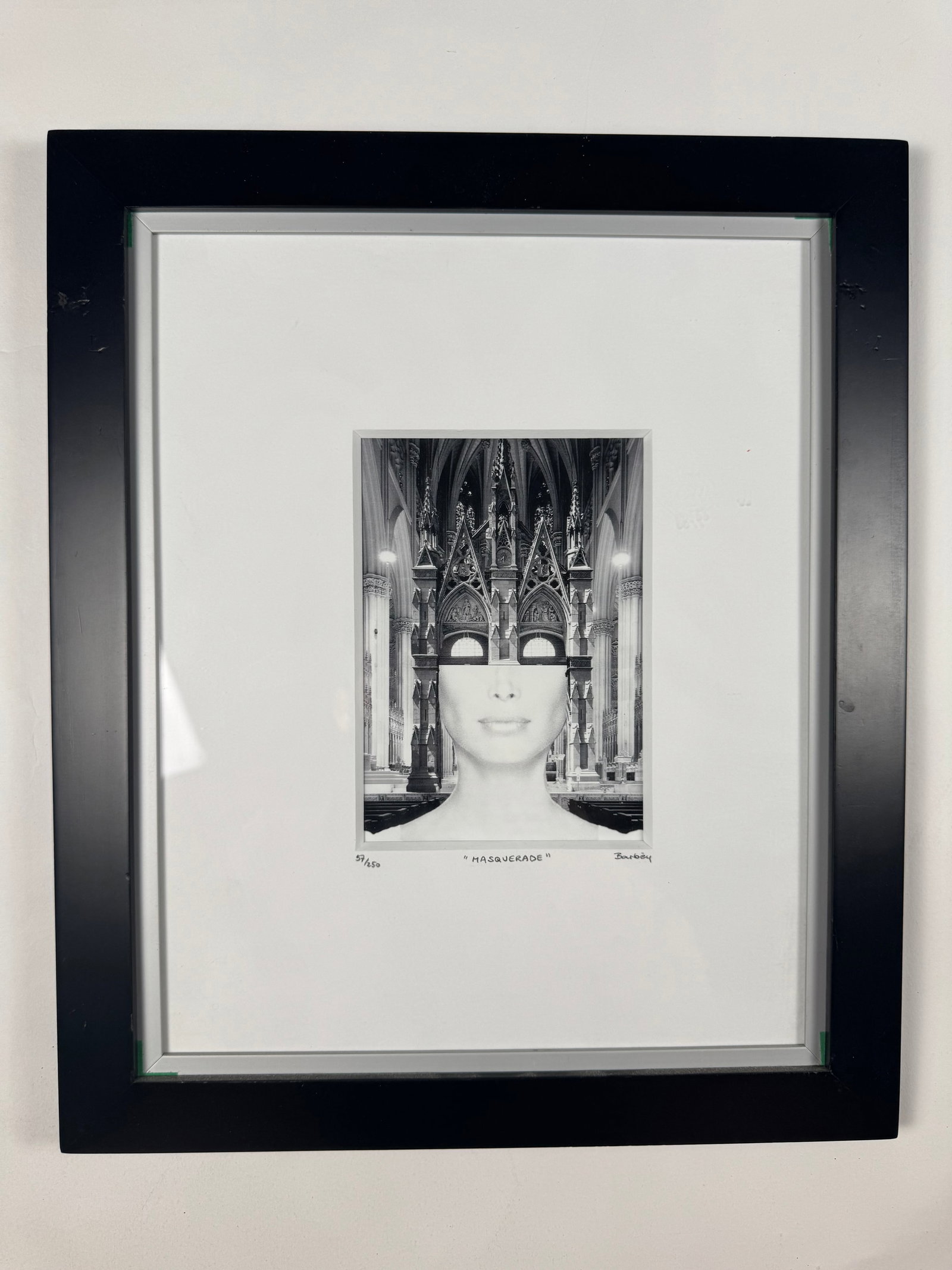 "Masquerade" by Thomas Barbey Signed Numbered Print in Frame (1 of 3)