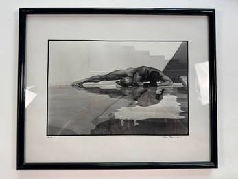 Tom Bianchi "Narcissus" Original Signed and Numbered Silver Gelatin Photograph Proof 1/1 Framed
