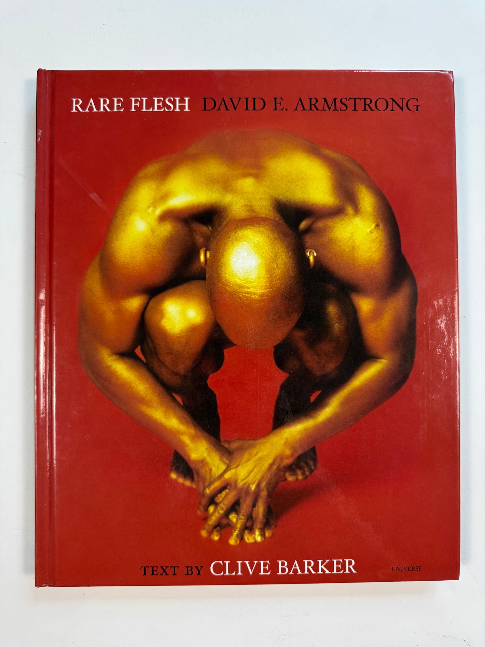 Rare Flesh Signed by Clive Barker and David Armstrong Out of Print Gay Interest Hardcover Book: Clive Barker and David Armstrong both signed this book.