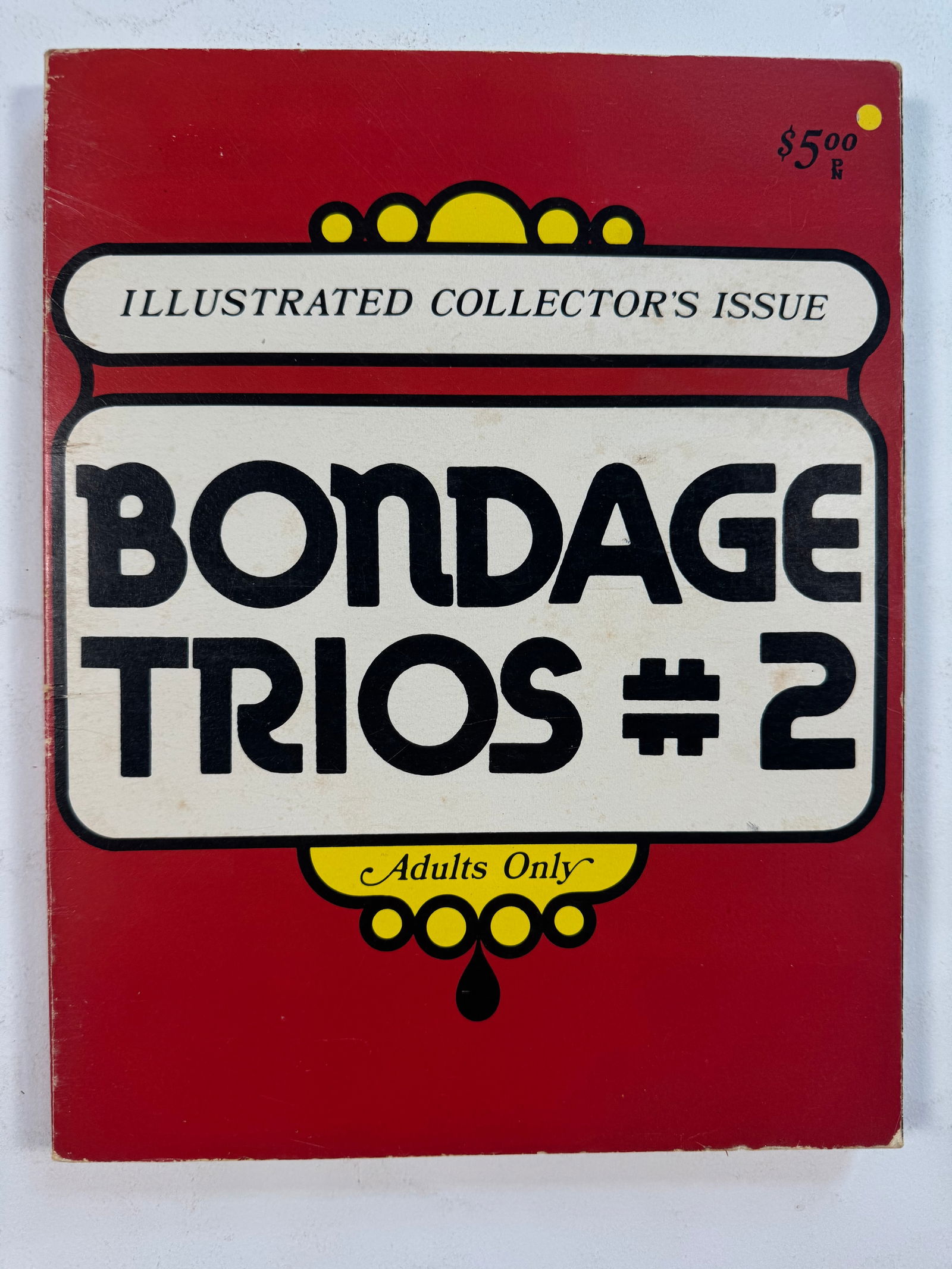 Illustrated Collector's Issue Bondage Trios # 2: Bondage Three Some', 'Bound Age Duo' and 'Poker Bondage'. All 3 with color Front covers + 24 full pages by Eric Stanton.