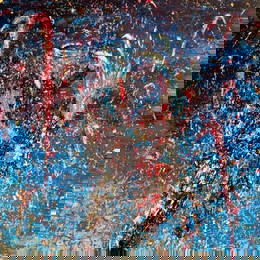 Davood Roostaei (1959-2023) "Dance of Love" 1996 Poster 24.5x36"