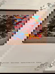 Mark Grotjahn "Opaque Landscapes" Blum Tokyo 2024 Exhibit Poster 24"x32"