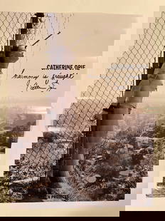 Catherine Opie "Harmony is Fraught" Regen Projects Los Angeles Signed Exhibit Poster 17"x23": Exhibit poster for Catherine Opie's January 11 – March 3, 2024 exhibit "Harmony is Fraught." Catherine Opie is an influential contemporary American photographer. Best known for her color portraits,