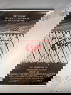 Cujo 1983 Original One Sheet Movie Poster 27x41 Vintage Oversized 30x40 Dee Wallace: Cujo is a 1983 American horror film based on Stephen King's 1981 novel of the same name, directed by Lewis Teague. It was written by Don Carlos Dunaway and Barbara Turner (using the pen name Lauren Cu