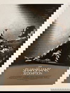 The Shawshank Redemption Original Design Poster by Tom Miatke, Signed and Numbered 1/12 Print,: Screenprinted poster for Hero Complex Gallery's 'King For a Day' artistic tribute to the works of author Stephen King.