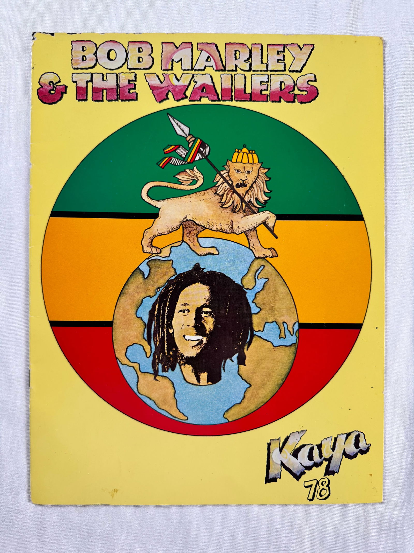 Bob Marley and the Wailers 1978 Vintage Original KAYA Tour Program (1 of 6)