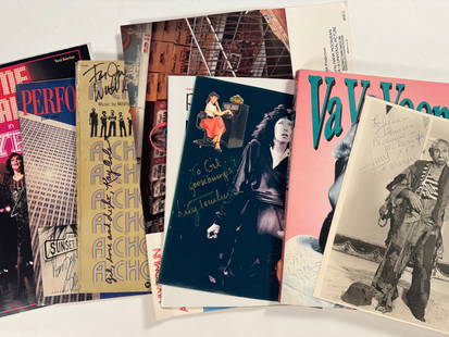 Lot of Random Autographs Pack 2: Some enscribed to Gil from Celebrity Friends and Clientele. James Mardsen, Betty Hutton, Glenn Close, June Wilkinson, Ralph Fiennes, Jimmy durante, etc. Note: we do not authenticate