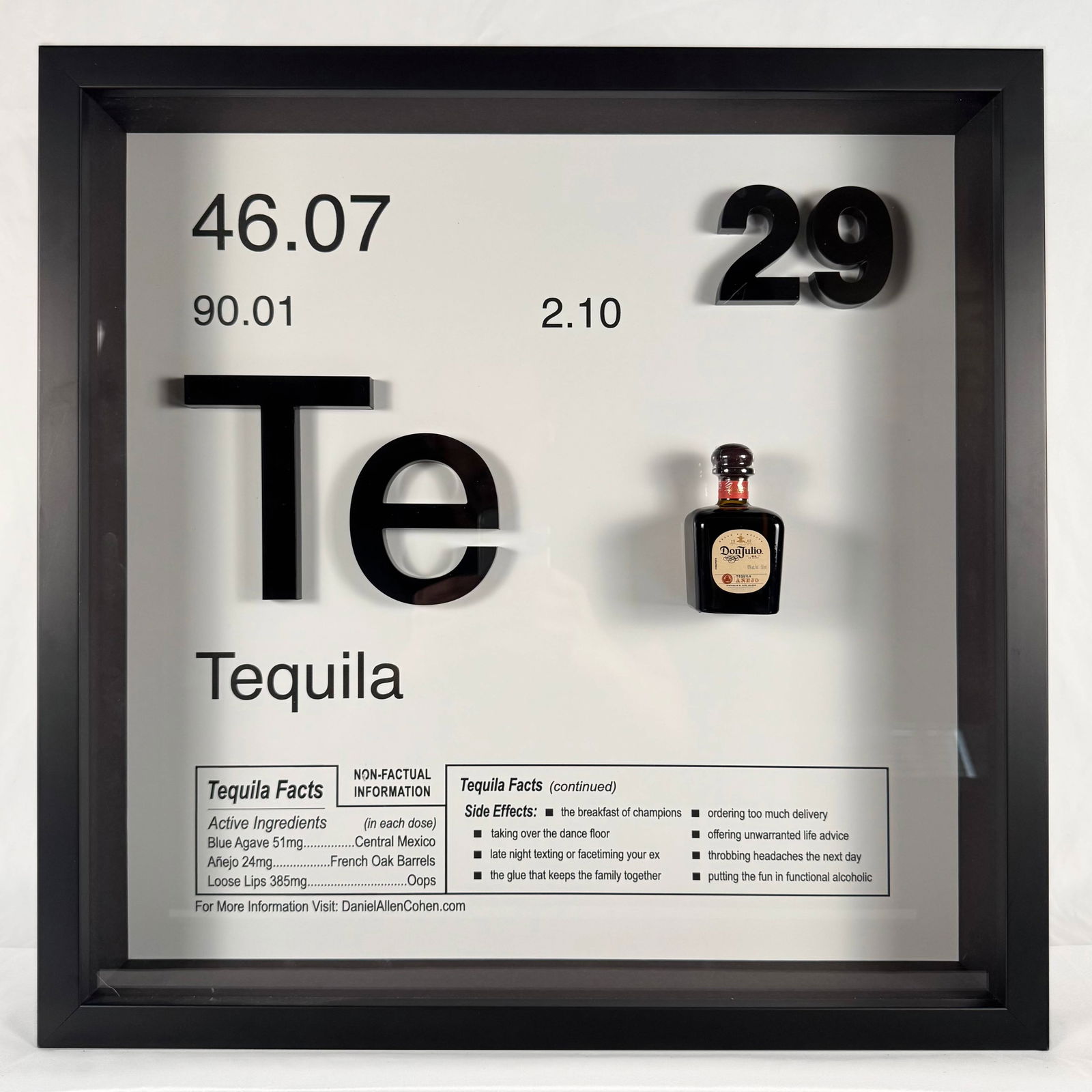 "This Is Addictive - Tequila" by Daniel Allen Cohen Signed Numbered 1/3 with COA on Back (1 of 7)
