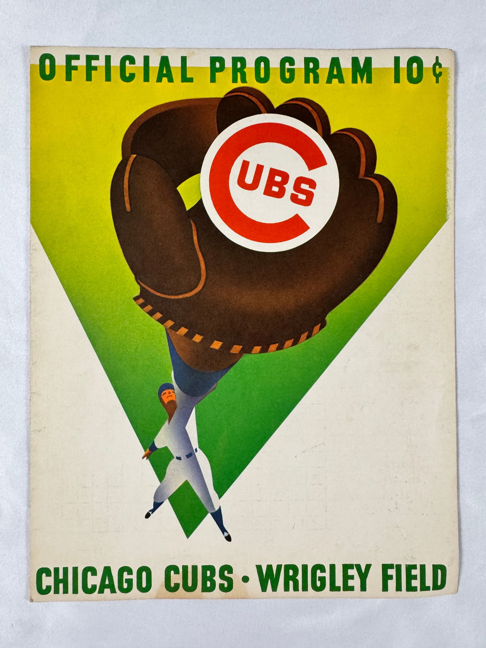 Chicago Cubs Official Program Scorecard vs Pittsburg Pirates Booklet (1 of 3)