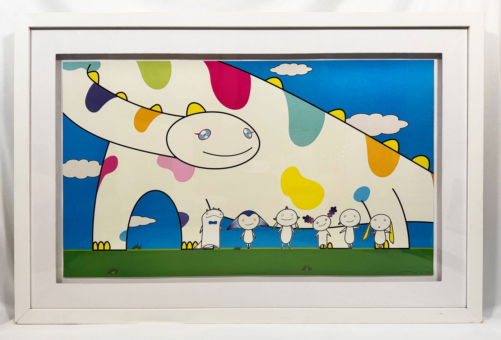 Yoshiko and the Creatures from Planet 66 by Takashi Murakami Offset Lithograph 2003 Signed 170/300 (1 of 10)