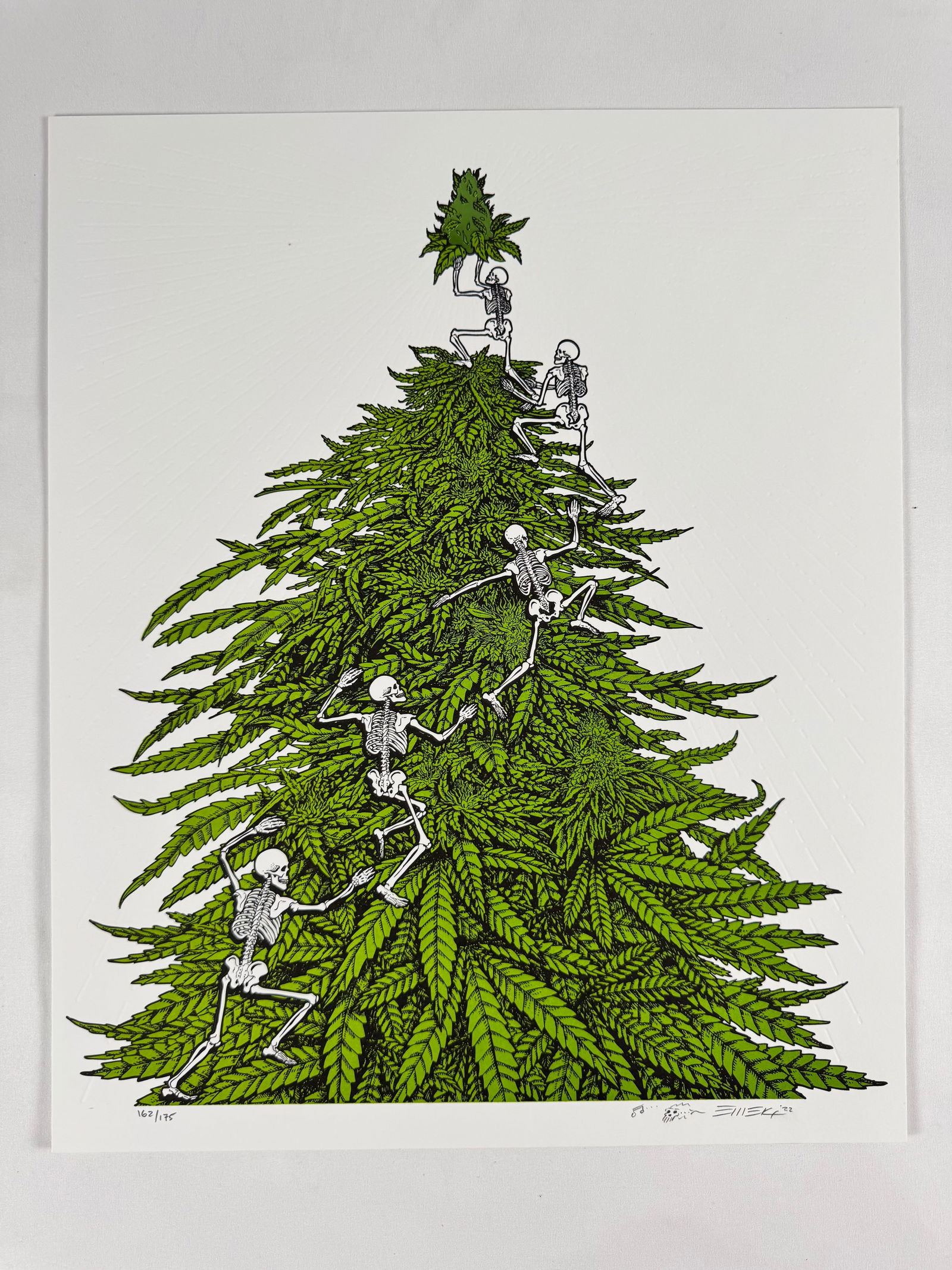 “On Top of Ol’ Smoky" by Emek 2022 162/175 Signed (Grateful Dead) Original Art Print (1 of 8)