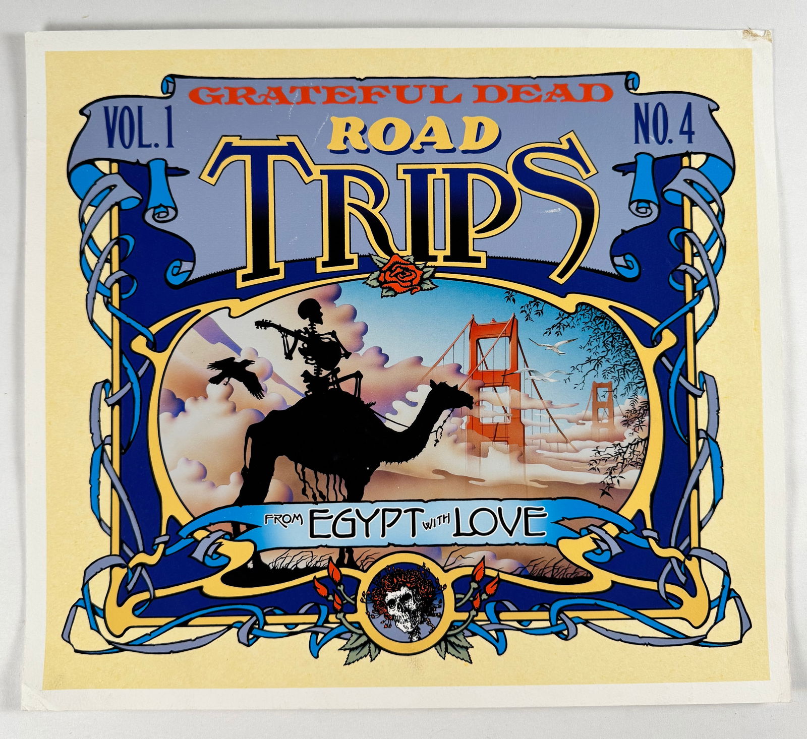 Grateful Dead Road Trips From Egypt with Love Original Art Band Poster Print (1 of 6)