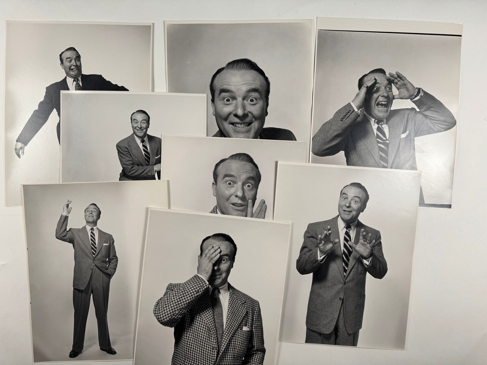 Lot of 8 Ralph Edwards by Philippe Halsman 11x14: Ralph Livingstone Edwards (June 13, 1913[1] – November 16, 2005) was an American radio and television host, radio producer, and television producer, best known for his radio-TV game shows Truth or C