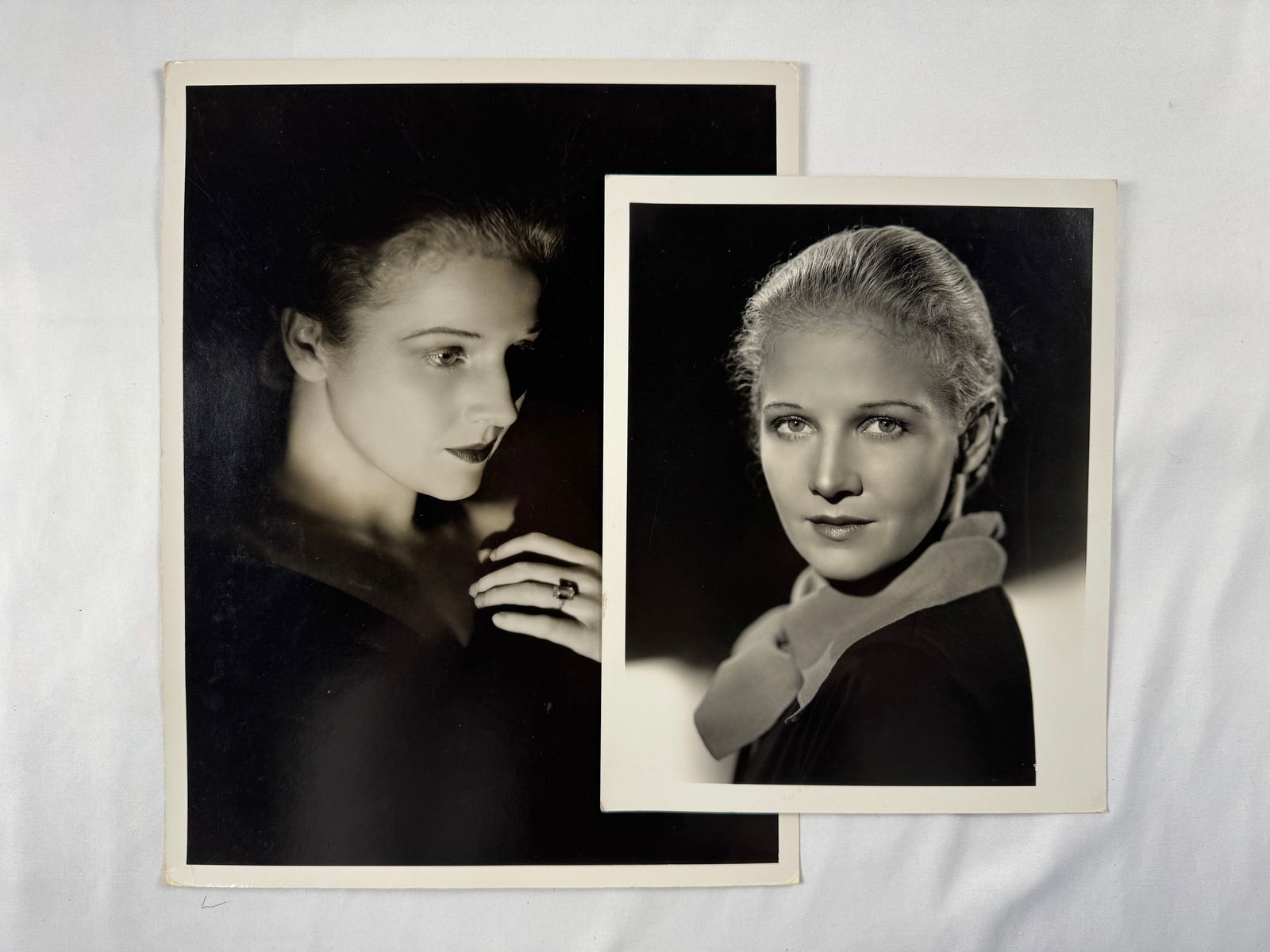 Lot of 2 Ann Harding by Clarence Bull 10x13 no notes  8x10 (1 of 4)