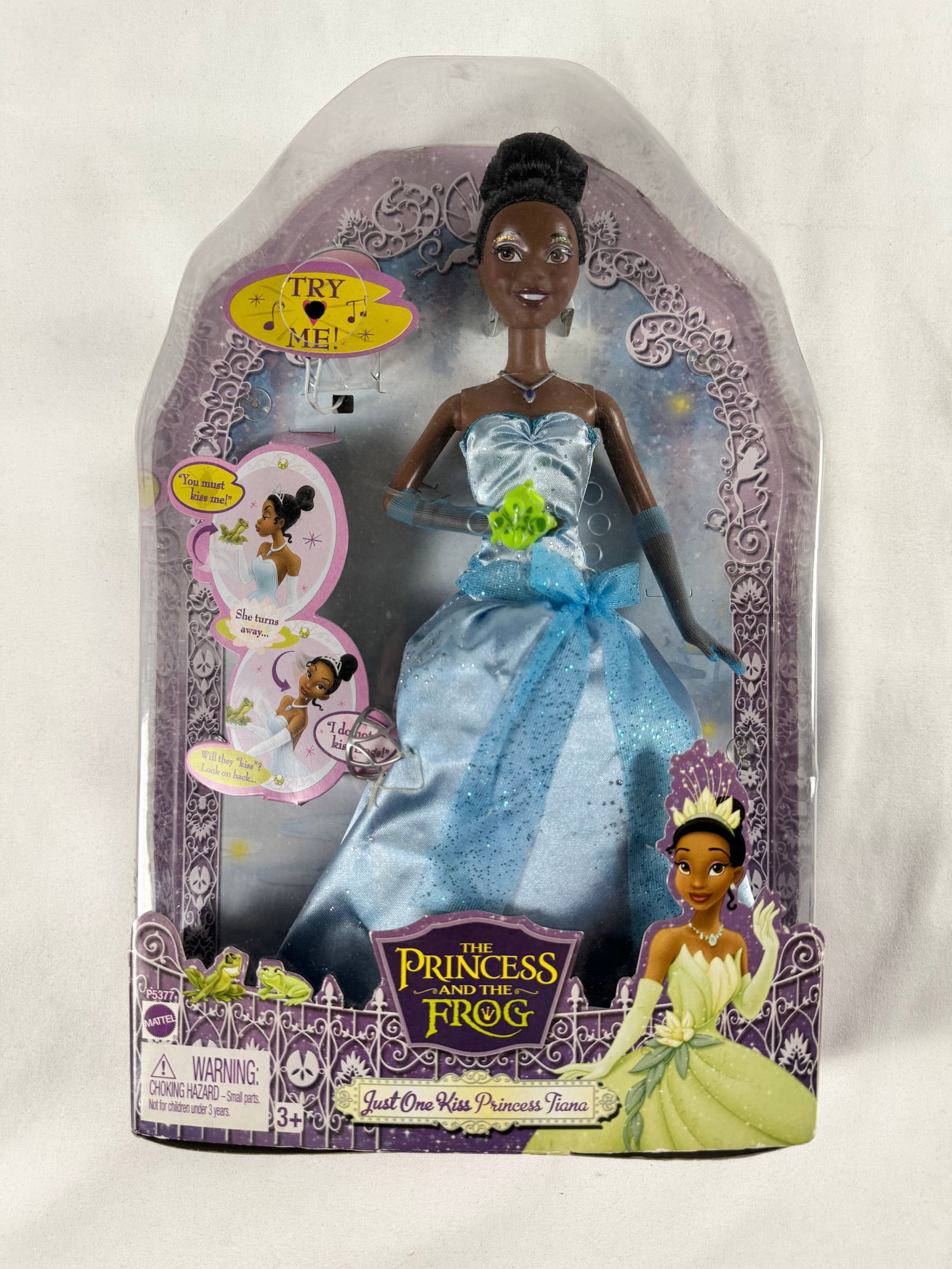 Mattel Disney Just One Kiss Princess and the Frog Tiana Original Doll (1 of 8)