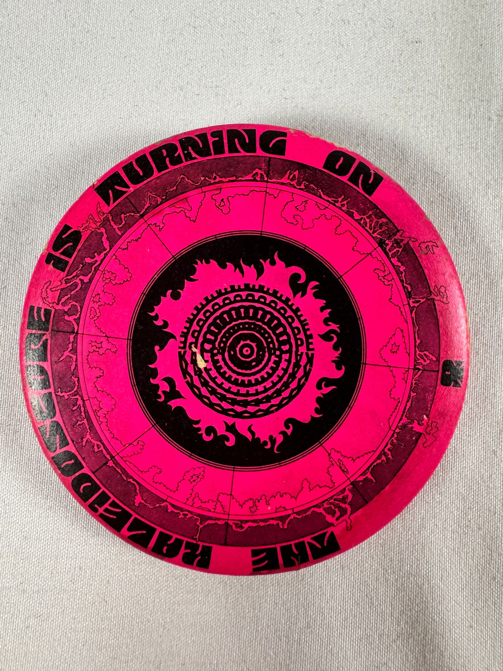 Grateful Dead Kaleidoscope Grand Opening 1967 Promo Vintage Original Button (1 of 5)