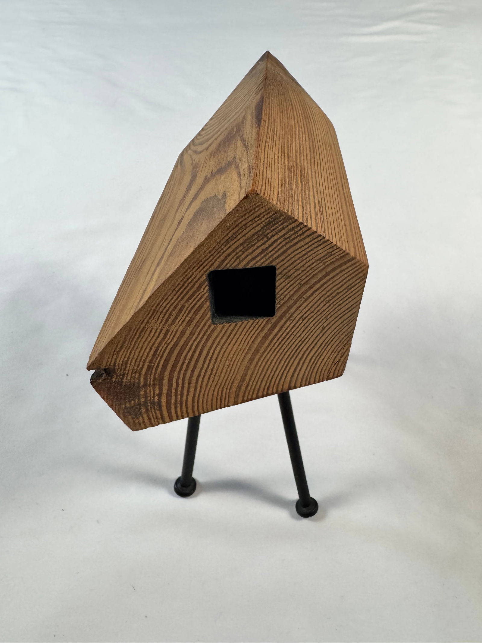 Wood/Iron Art Piece Sculpture Artist Art Signed 2022 (1 of 5)