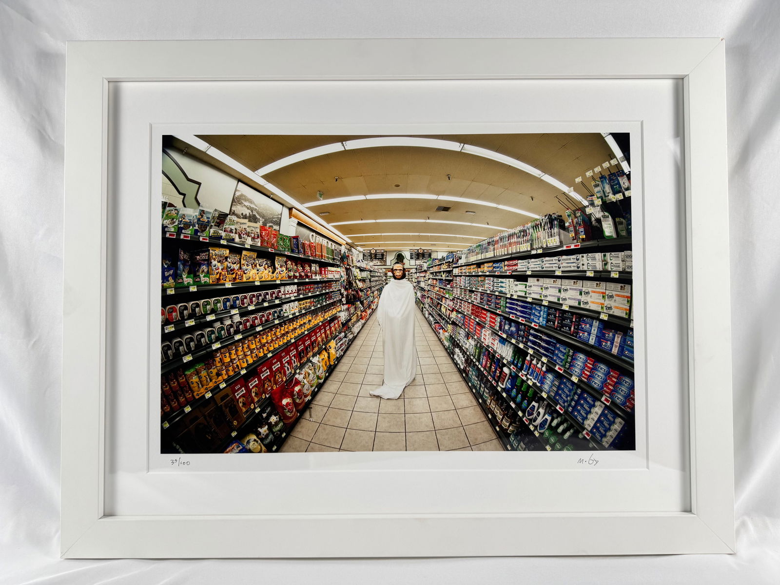 Innocents by Moby 2013 Signed Numbered 35/100 Vintage Framed Art Print 21x15: From the Huffington Post in 2013: In his current photo show, Moby under represents the more sensationalistic aspects of the "cult of the innocents" and instead focuses on their mute and somber peniten