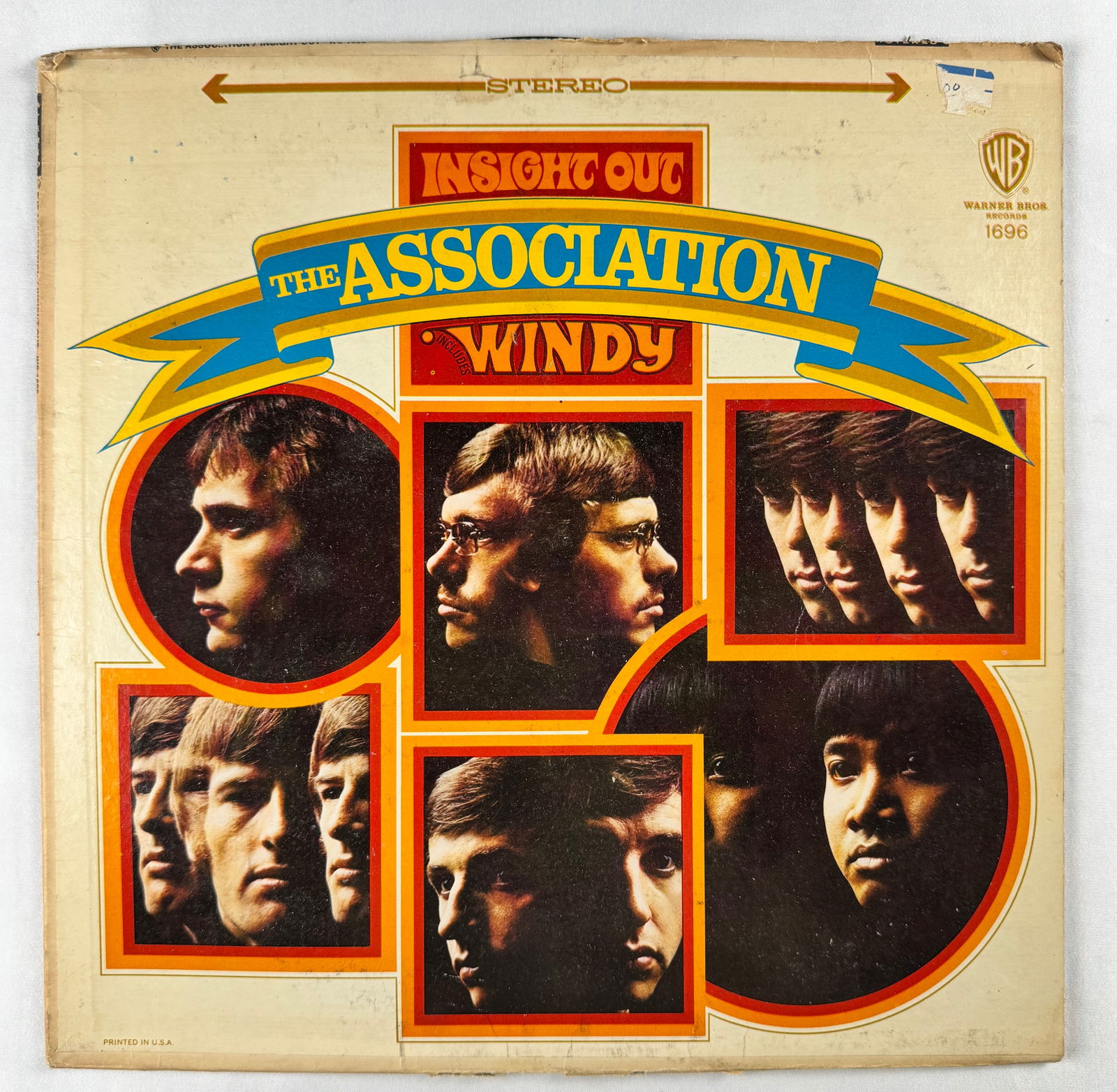The Association 'Insight Out' Vinyl LP (Windy) Warner Bros. Records 1696 (1 of 3)