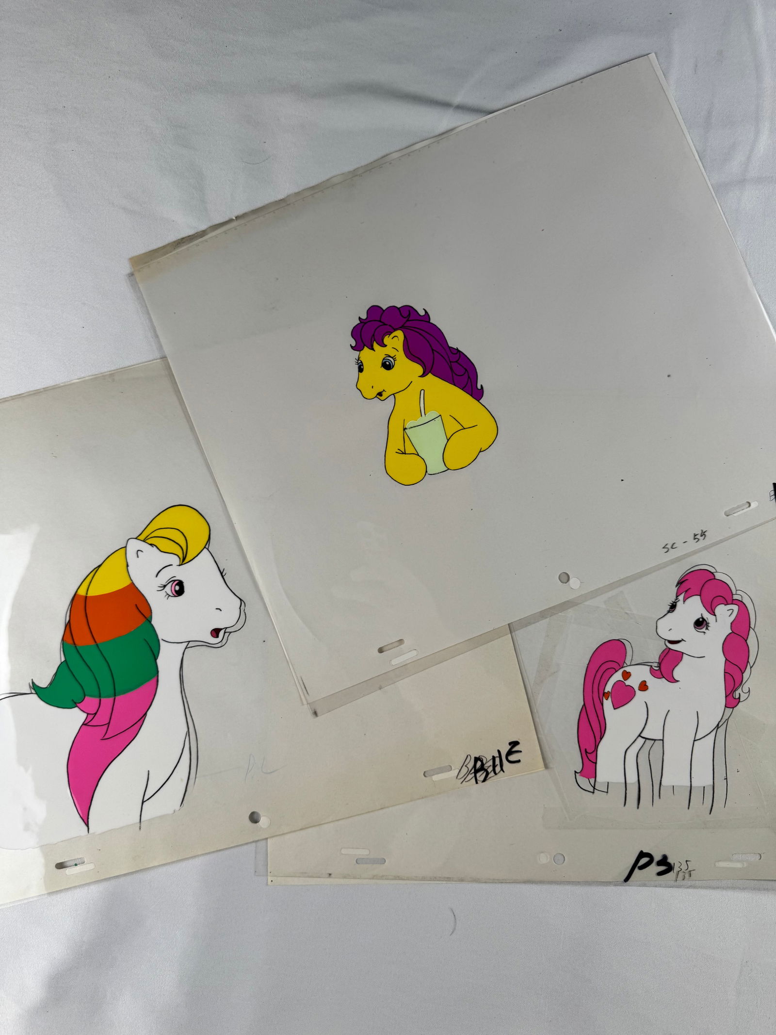 My Little Pony Animation Production Cel With Single Pony (1 of 5)