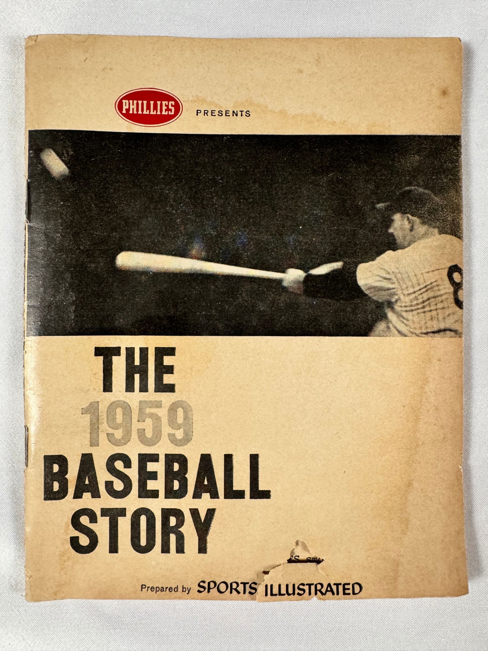 The 1959 Baseball Story Vintage Sports Illustrated Presented By Phillies Cigars Book Magazine (1 of 4)