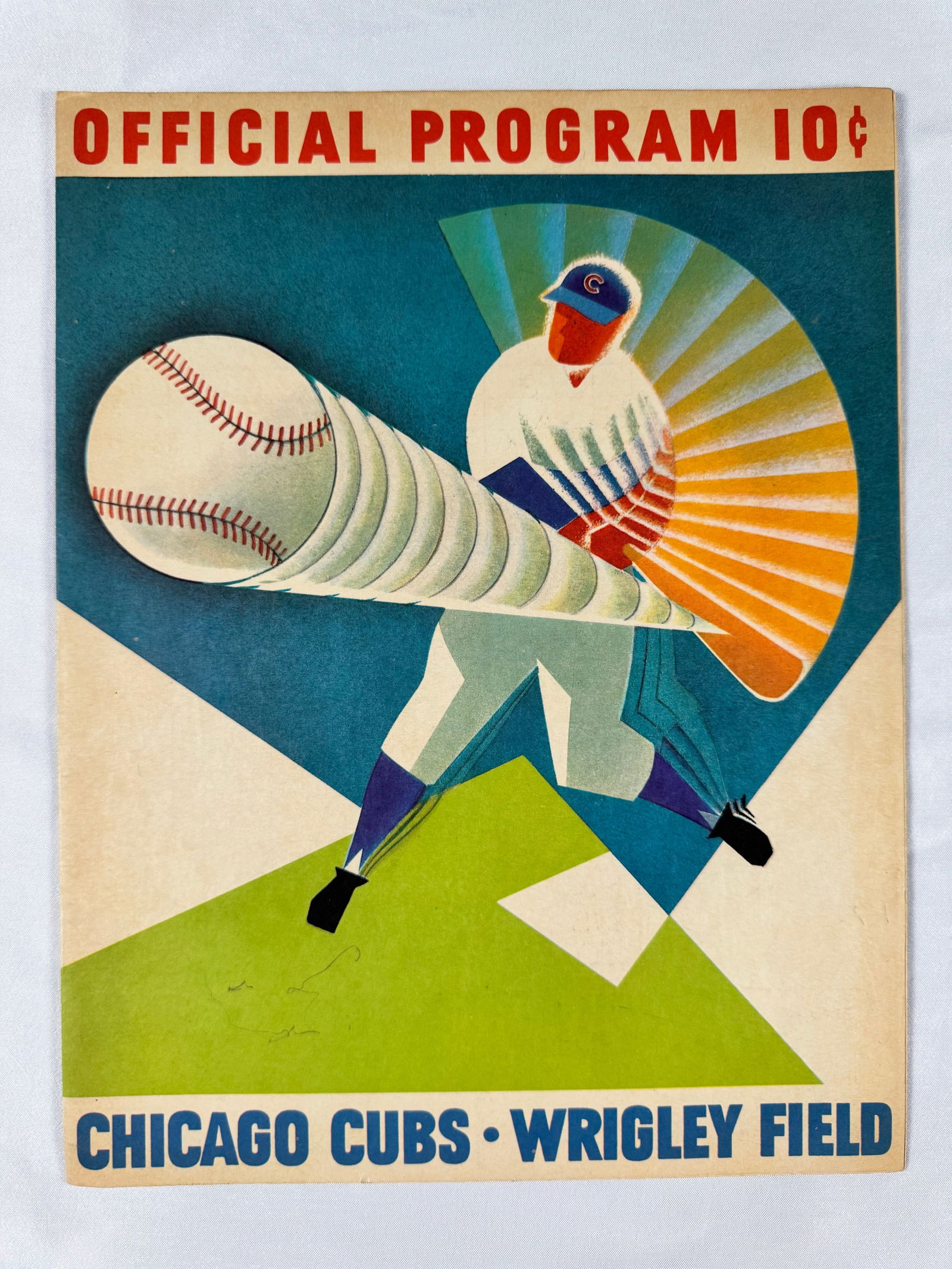 Chicago Cubs Official Program Scorecard vs Cinncinnati Booklet (1 of 3)