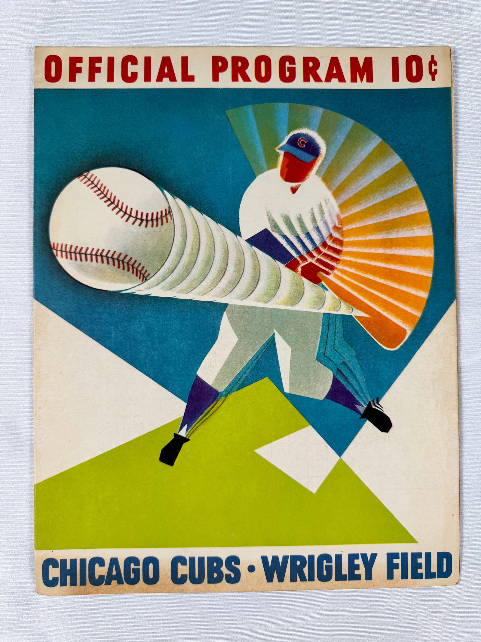 Chicago Cubs Official Program Scorecard vs Phillies Booklet (1 of 3)