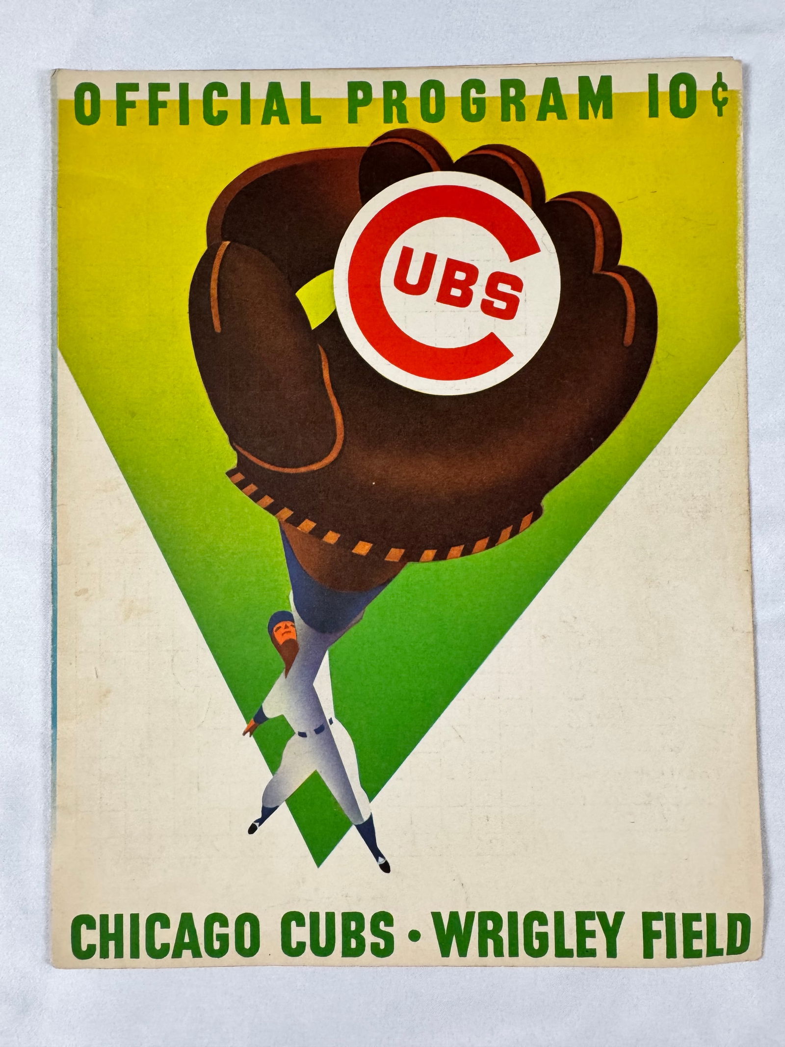 Chicago Cubs Official Program Scorecard vs Phillies Booklet (1 of 3)
