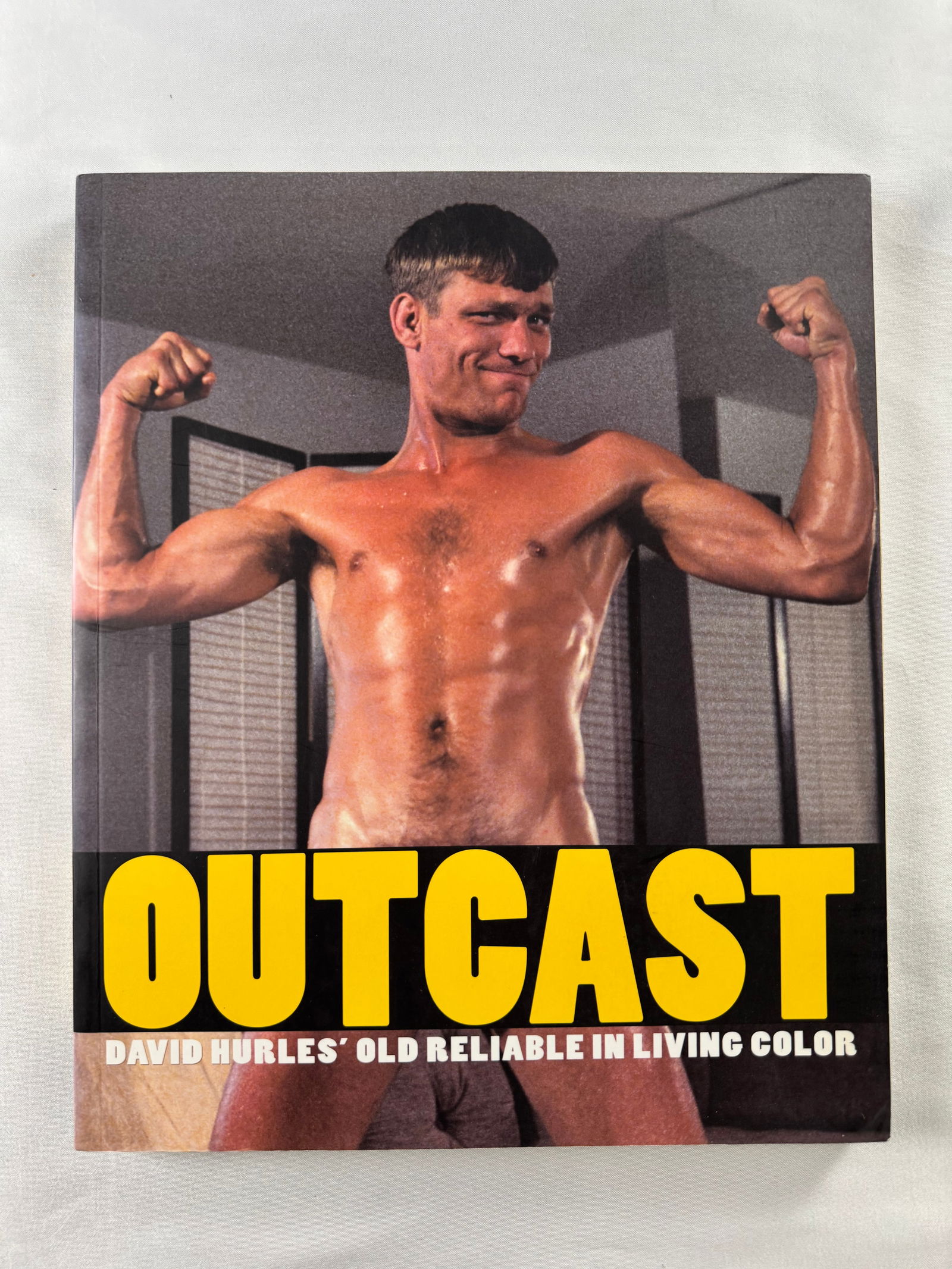 Outcast David Hurles Old Reliable Living Color Photo Book – Gay Interest Photography: Photography book titled Outcast featuring color images by David Hurles. Part of the Old Reliable series focusing on male physique photography.