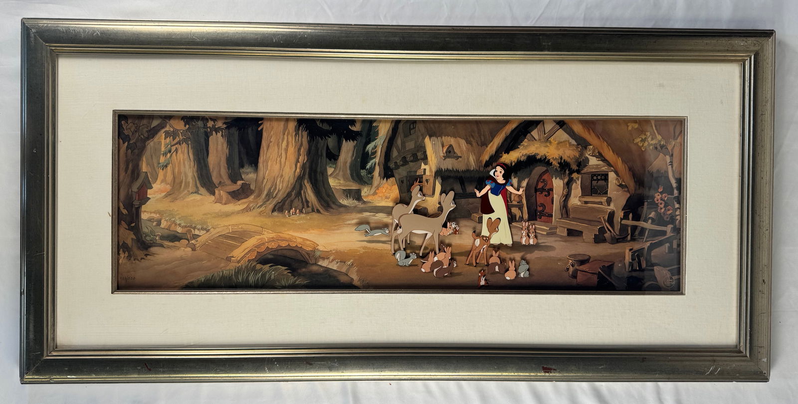 Snow White and the Seven Dwarfs Animation Background Art (1937) (1 of 6)