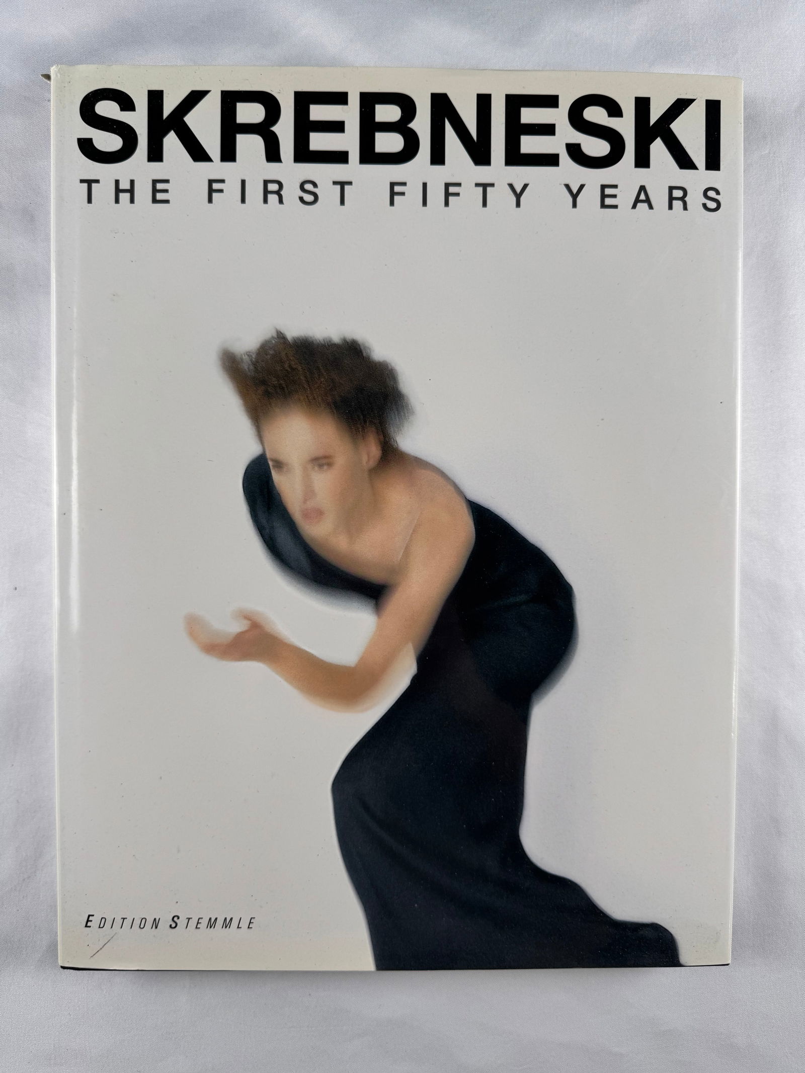 Victor Skrebneski The First Fifty Years Hardcover Book 1999: Hardcover photography monograph by Victor Skrebneski. Published by Edition Stemmle in 1999.
