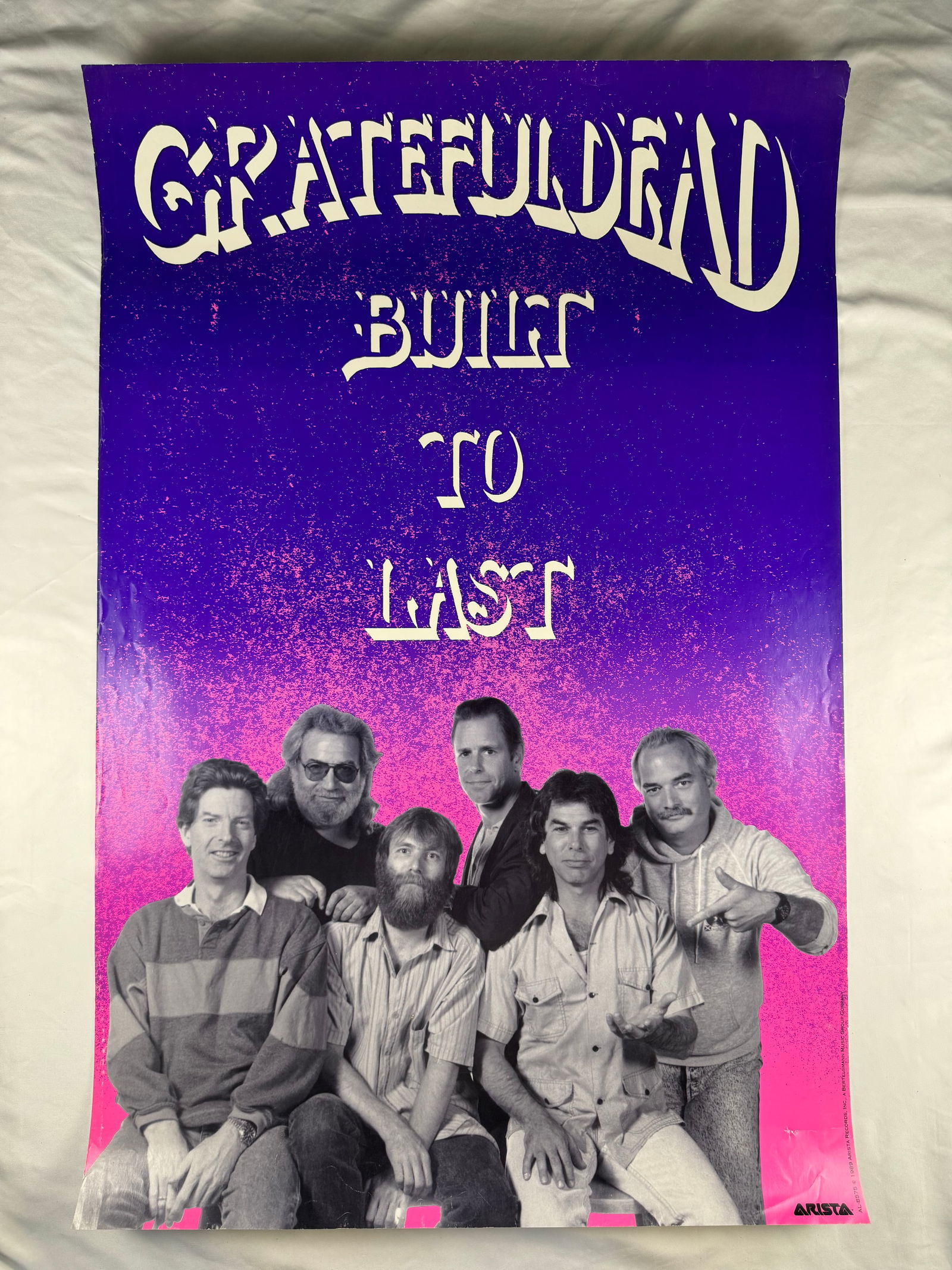 Grateful Dead Built to Last Promotional Poster 1989 (1 of 4)