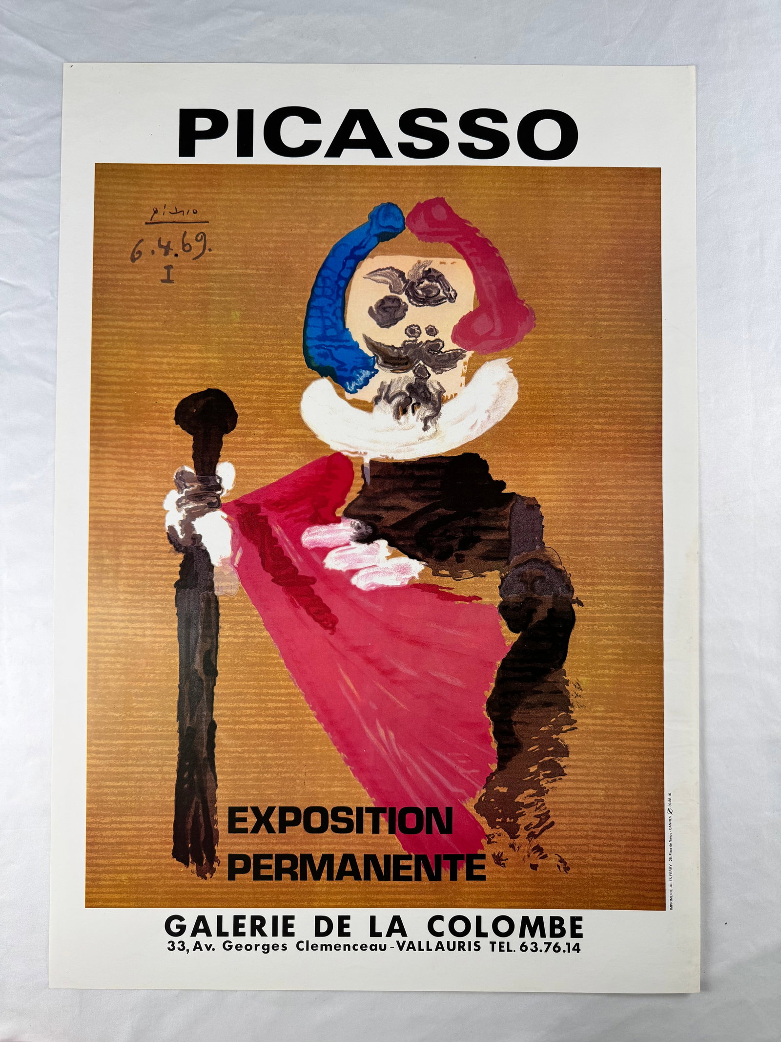 Pablo Picasso Exposition Permanente Vallauris Poster (1 of 4)