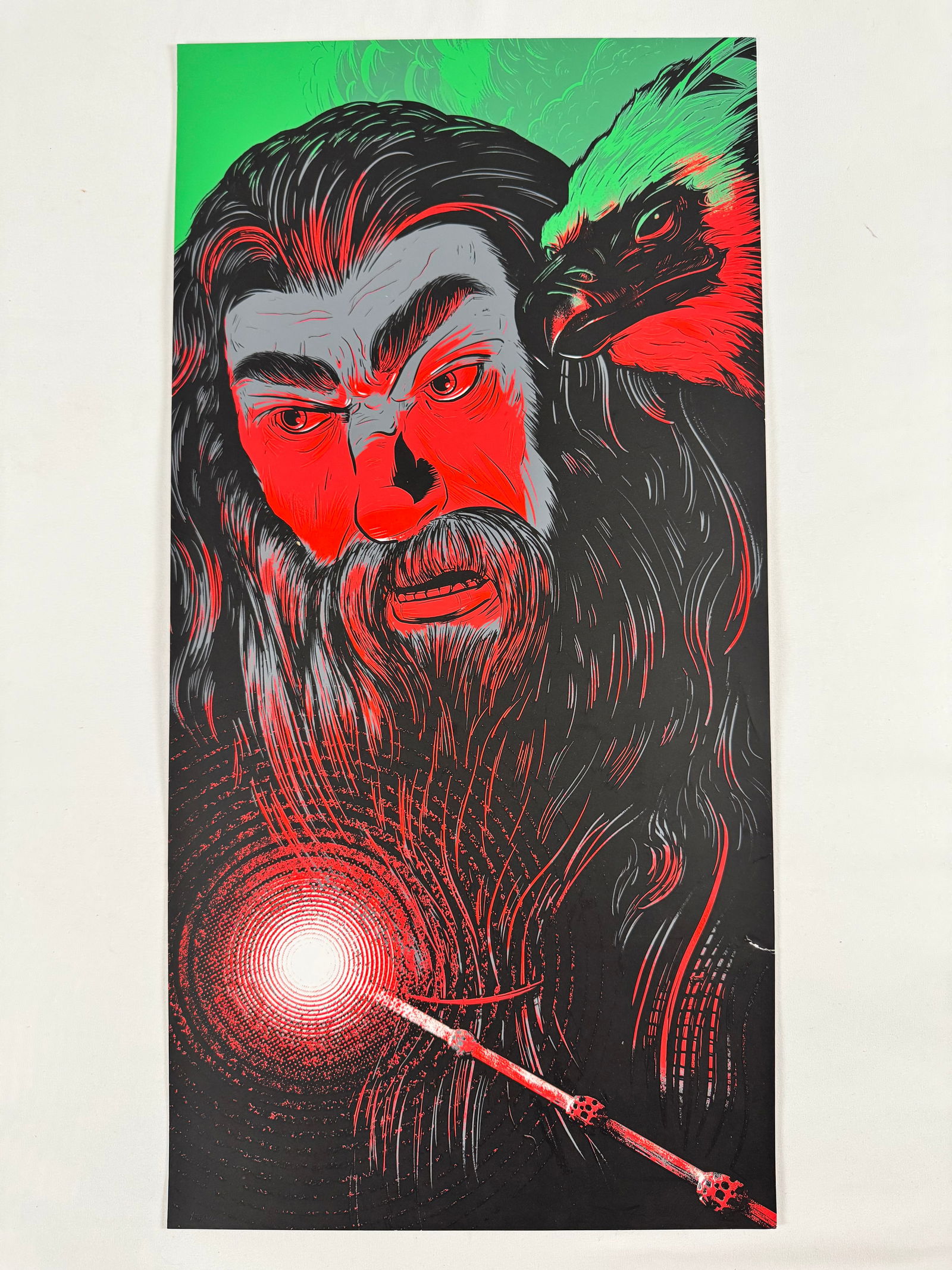 Albus Dumbledore by Danny Haas Numbered 17/40 Original Movie Poster Print (1 of 7)
