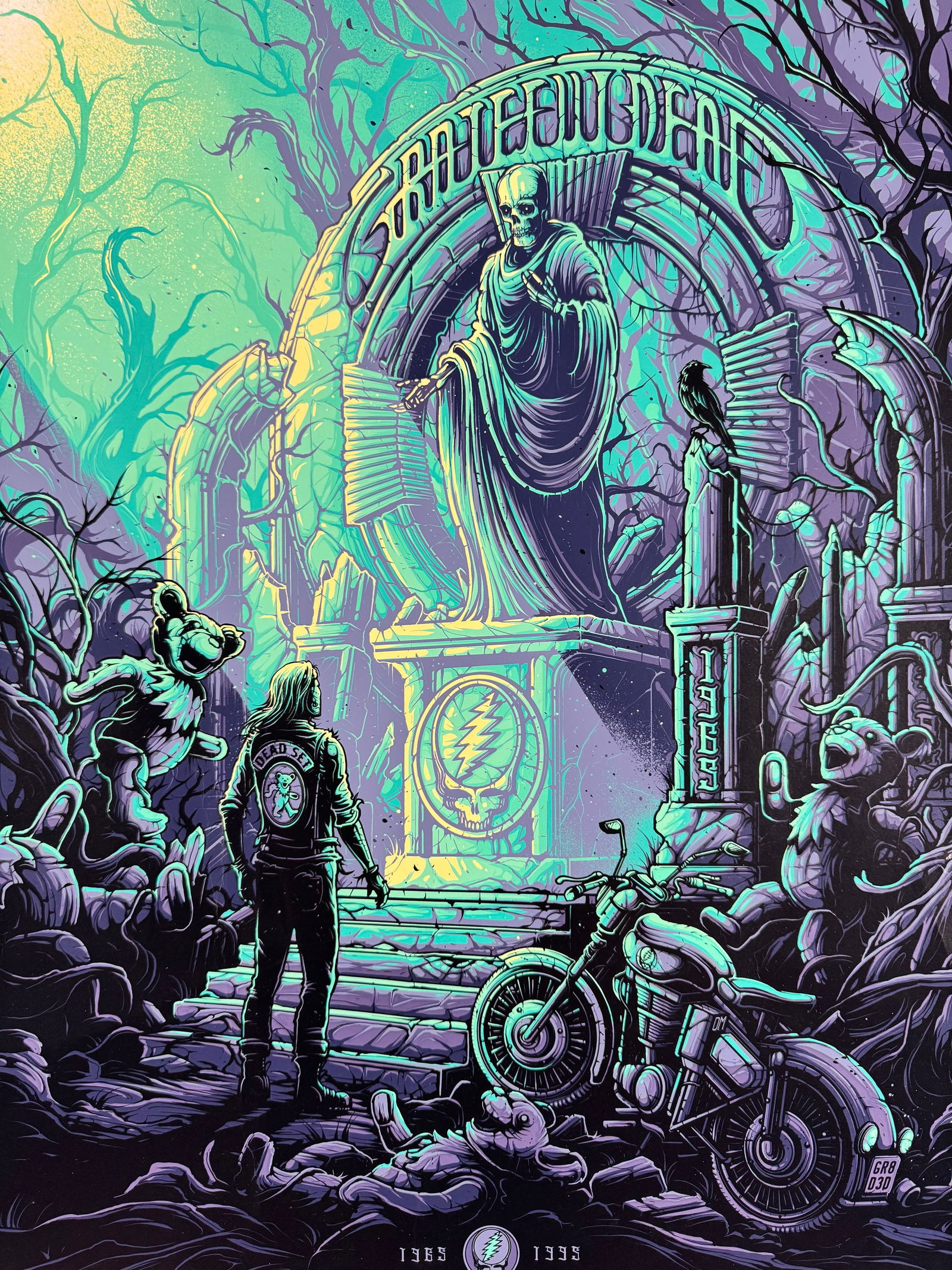 Grateful Dead 1965–1995 Anniversary Art Print by Dan Mumford (1 of 8)
