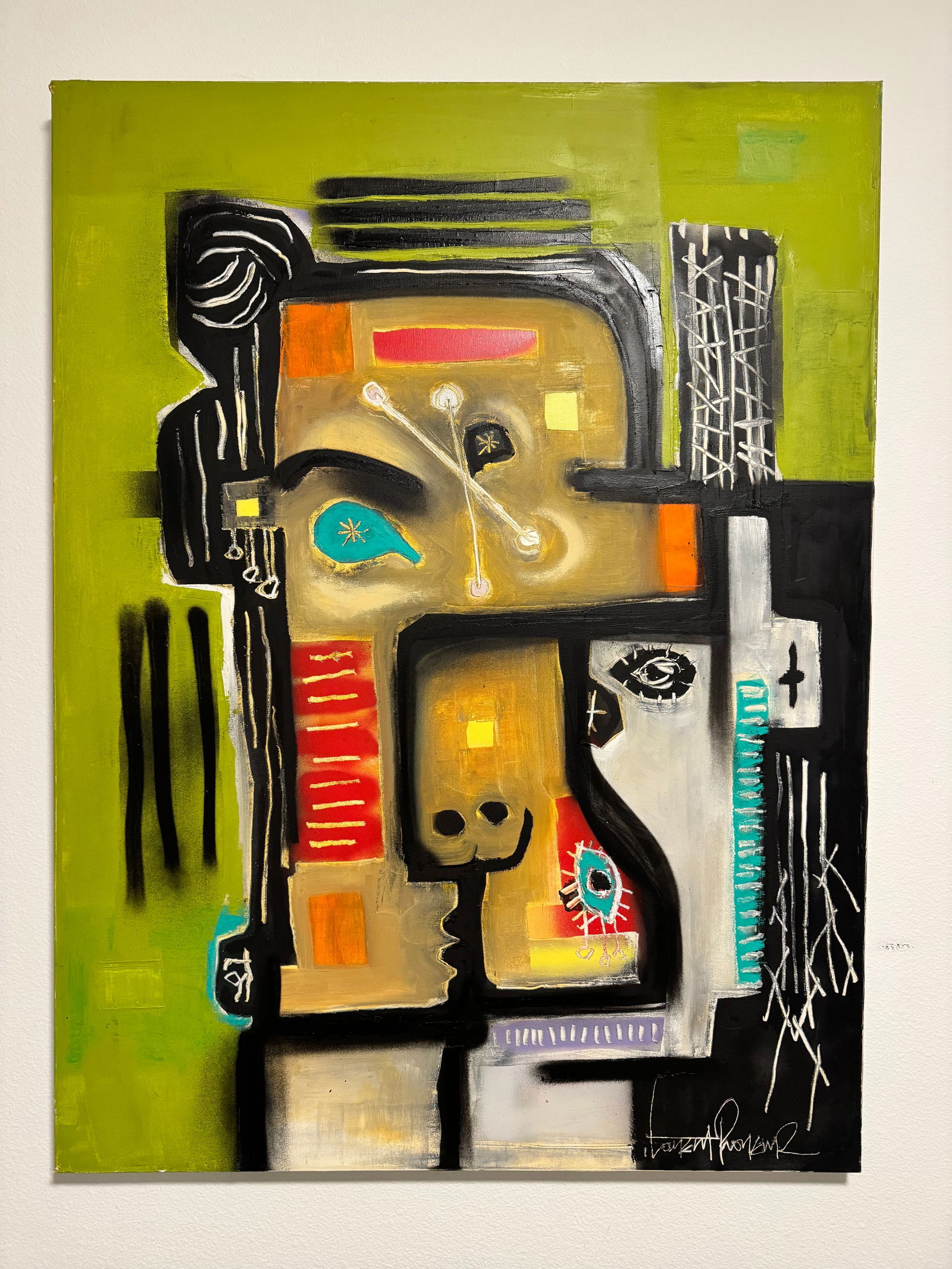 Laurent Proneur “Geraldine?? 36x48 Signed 2023 Original Oil on Canvas (1 of 6)