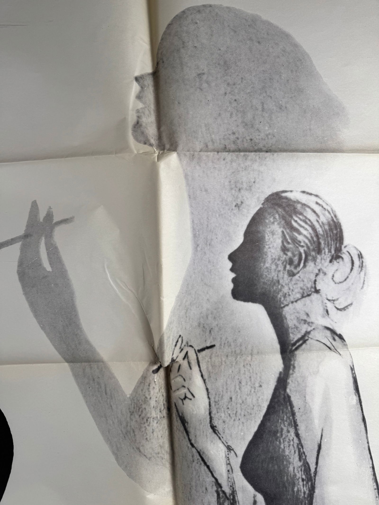 Rebecca 1940 6 Sheet Poster1956 RR Alfred Hitchcock HUGE 81 x 81: Original 1956 re-release six sheet poster for Rebecca directed by Alfred Hitchcock. Stars Laurence Olivier and Joan Fontaine.