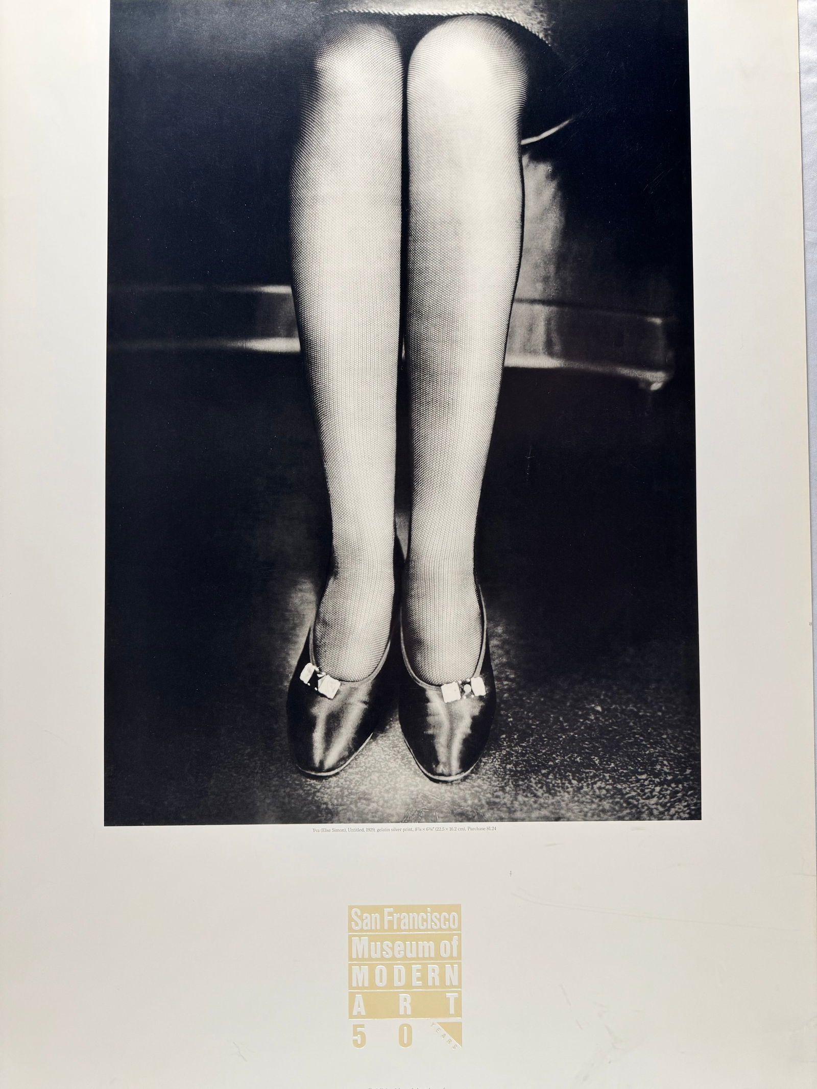 San Francisco Museum of Modern Art 50th Anniversary Poster 1985 22" x 34" (1 of 5)