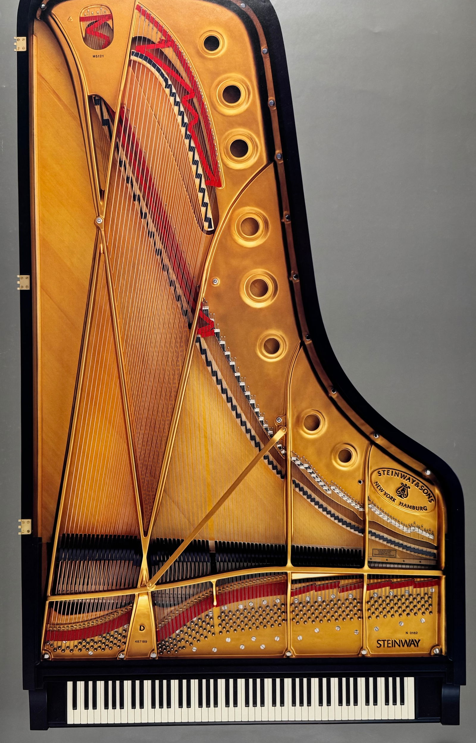 Steinway Grand Piano Cross Section Promotional Poster (1 of 6)