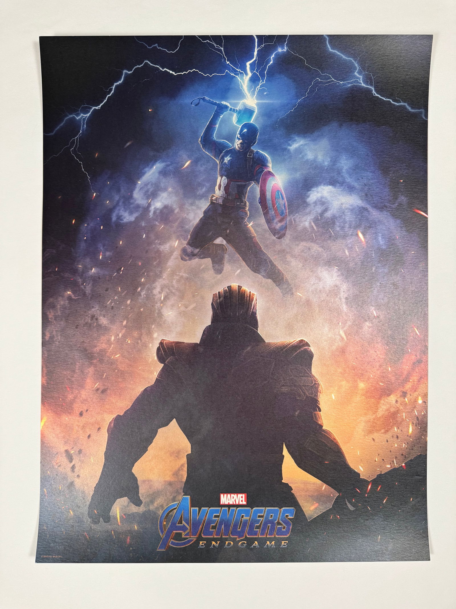 Marvel Studios Avengers Endgame Worthy PhaseRunner 269/495 Print (1 of 4)