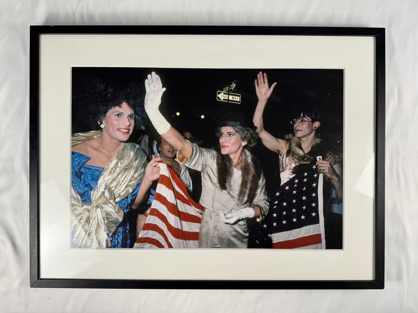 Kit Kittle "Roughnecks and Drag Queens" 2014 “Pat Nixon,?? West Village, C-Print, Edition of 5 (1 of 6)