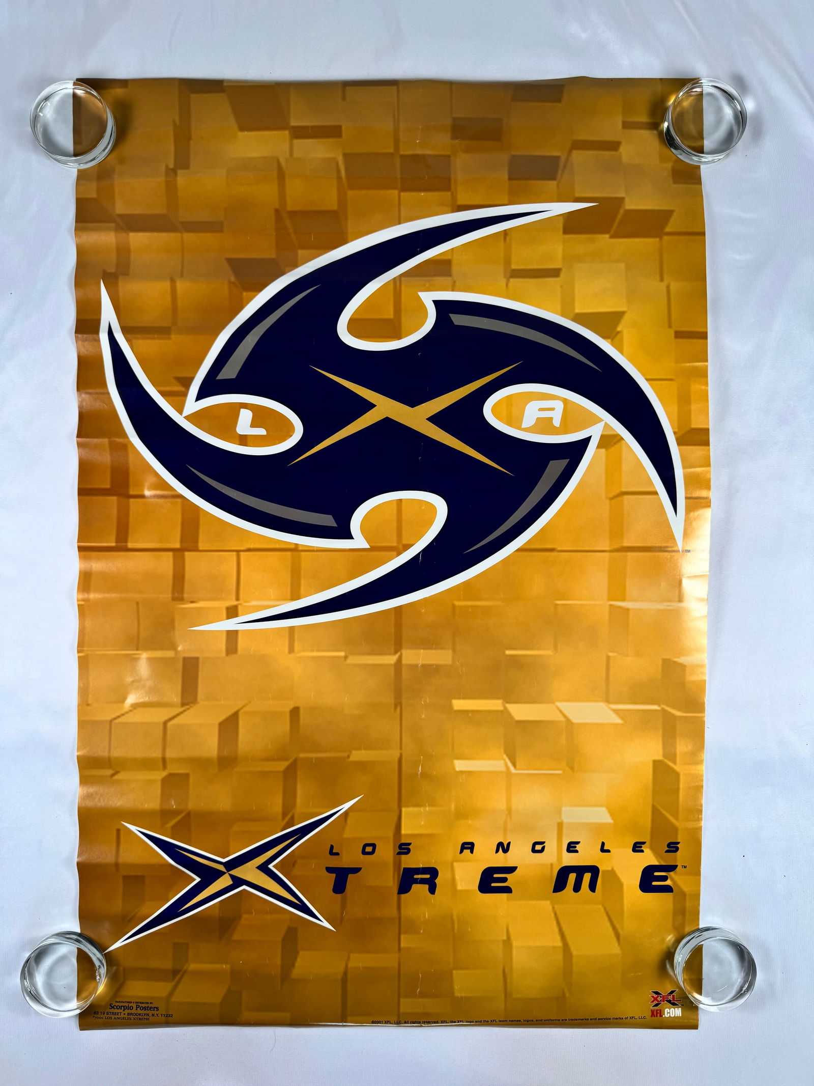 Los Angeles Xtreme XFL Team Sports Poster (1 of 5)