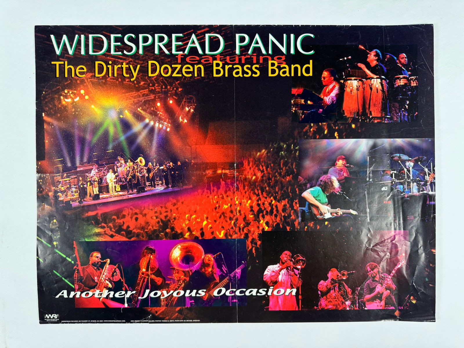 Widespread Panic Original Vintage Alabama Concert Poster (1 of 5)
