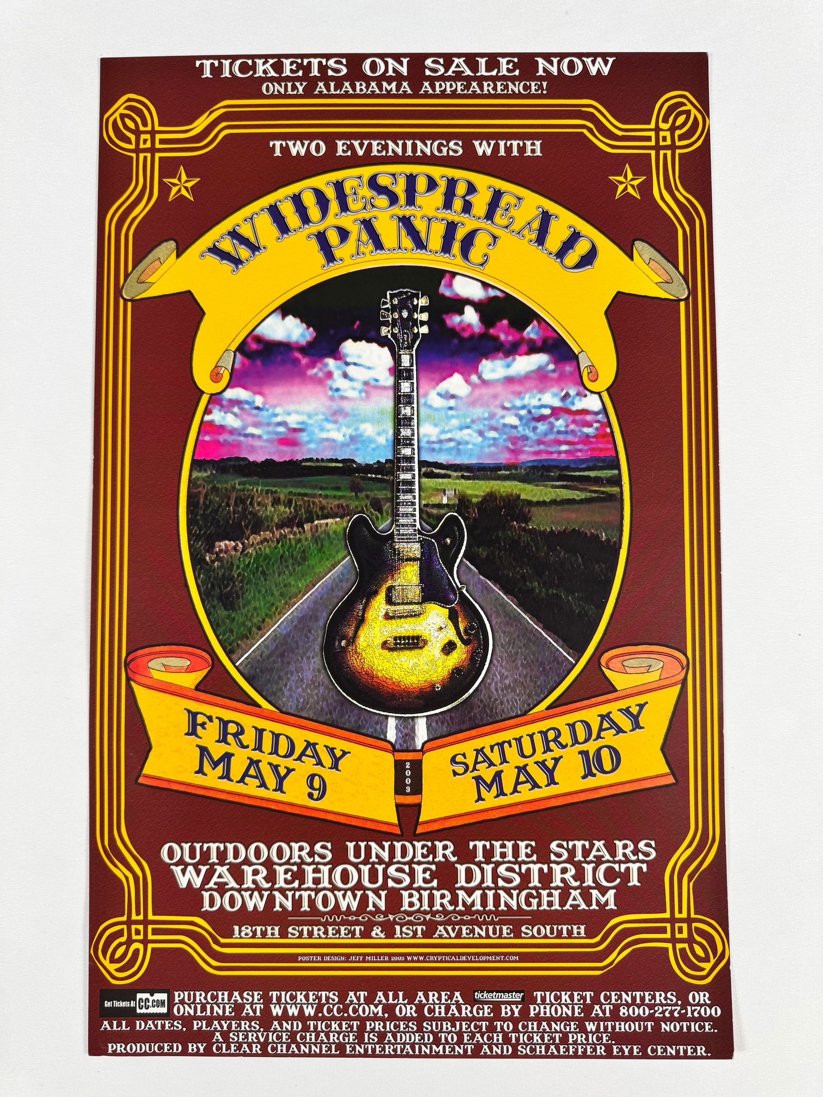 Widespread Panic by Jeff Miller Original Vintage Poster (1 of 2)