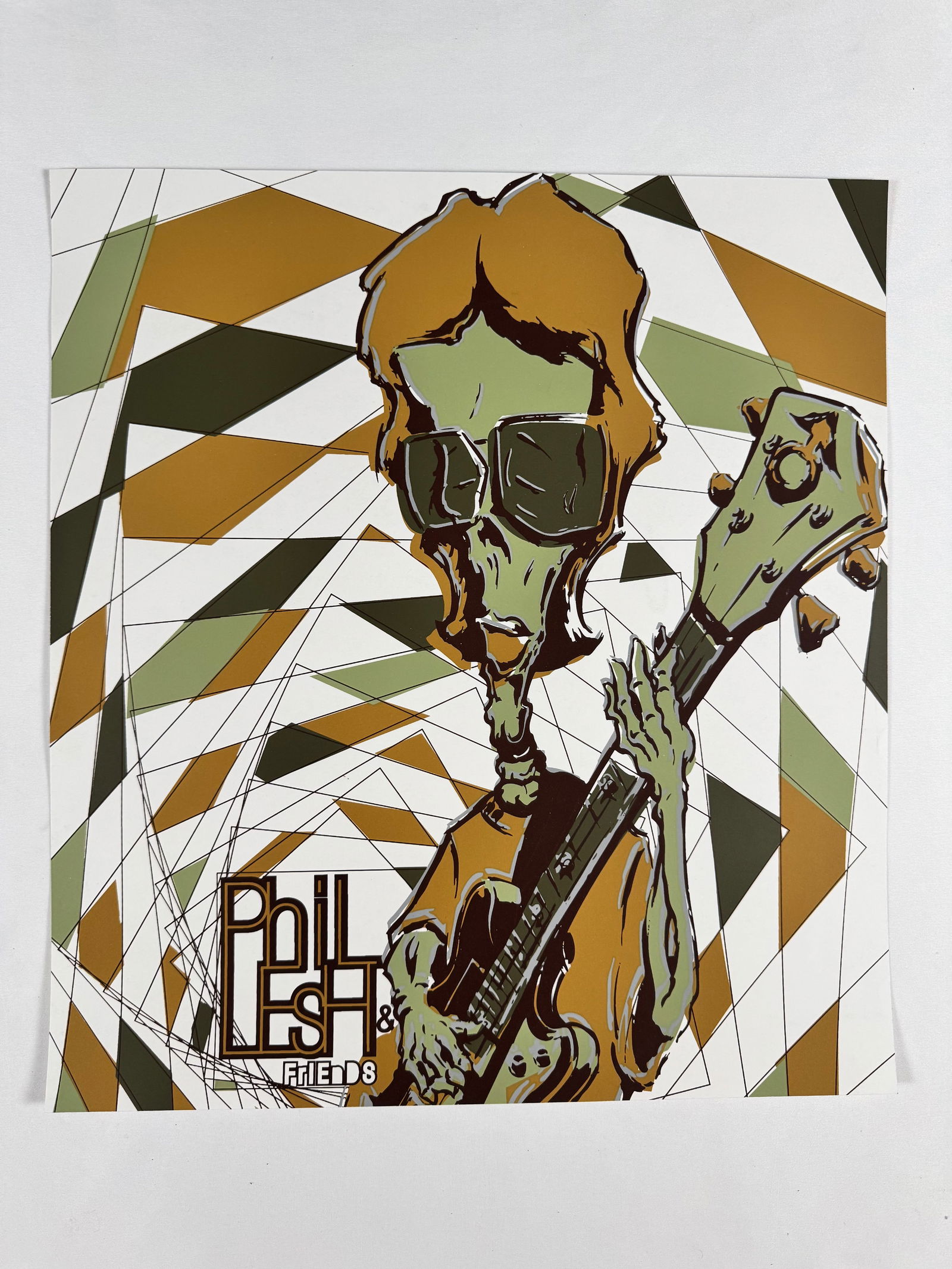 Phil Lesh and Friends 2008 Vintage Concert Poster Template (1 of 4)