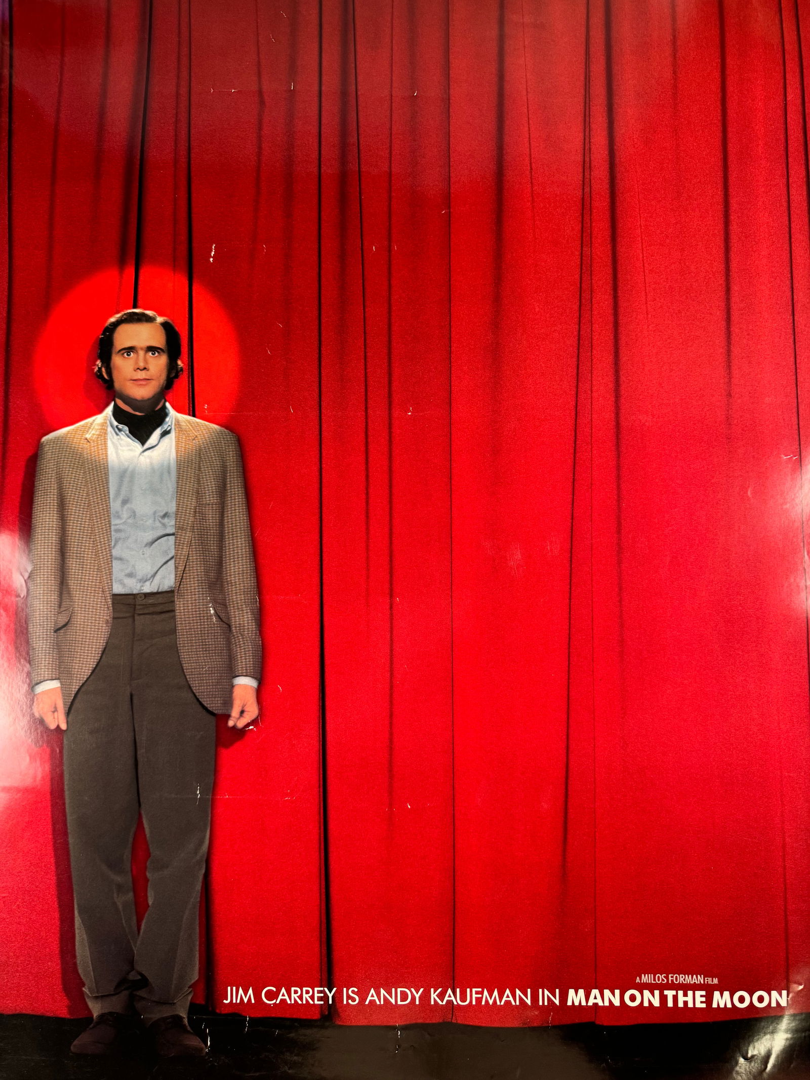 Man on the Moon (1999) Original One Sheet Movie Poster Jim Carrey (1 of 7)