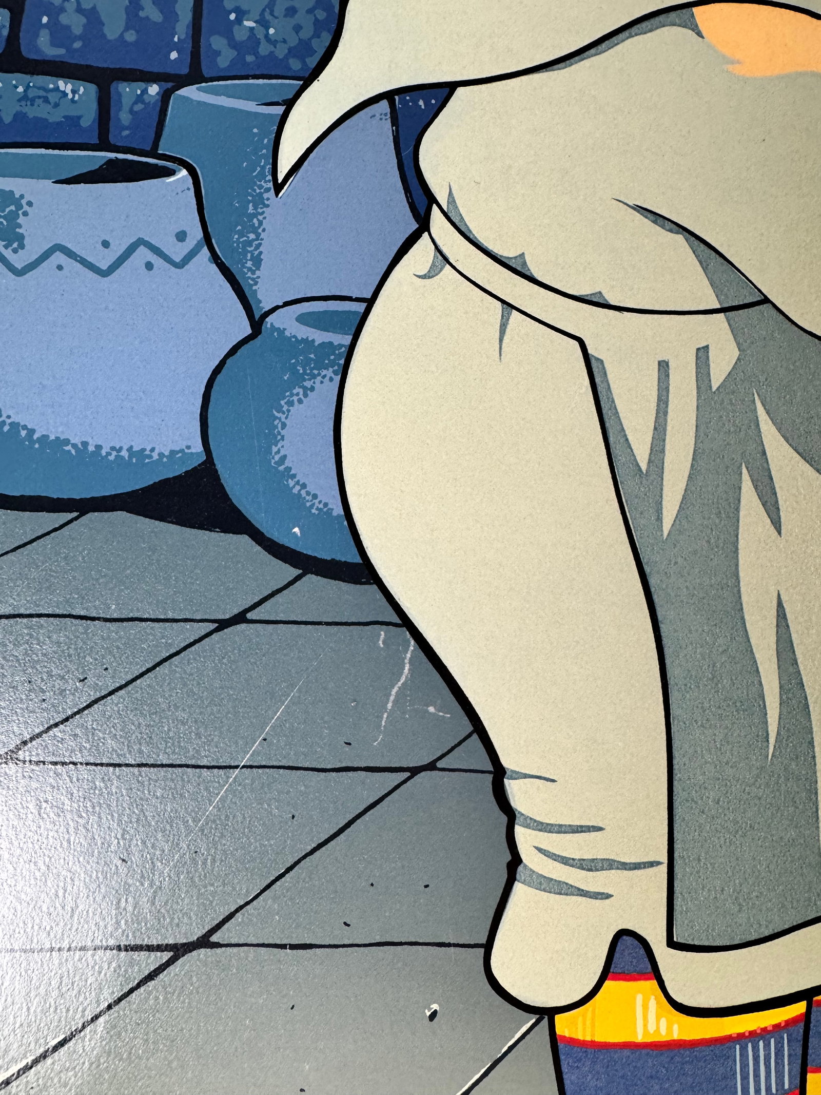 Michael Bedard Baker Frog Lithograph Signed Numbered 90/300 Limited Edition Sitting Ducks: Michael Bedard (born June 26, 1949) is a Canadian children's writer. He was born and raised in Toronto, Ontario, Canada. He graduated from the University of Toronto in 1971 with a BA in philosophy and